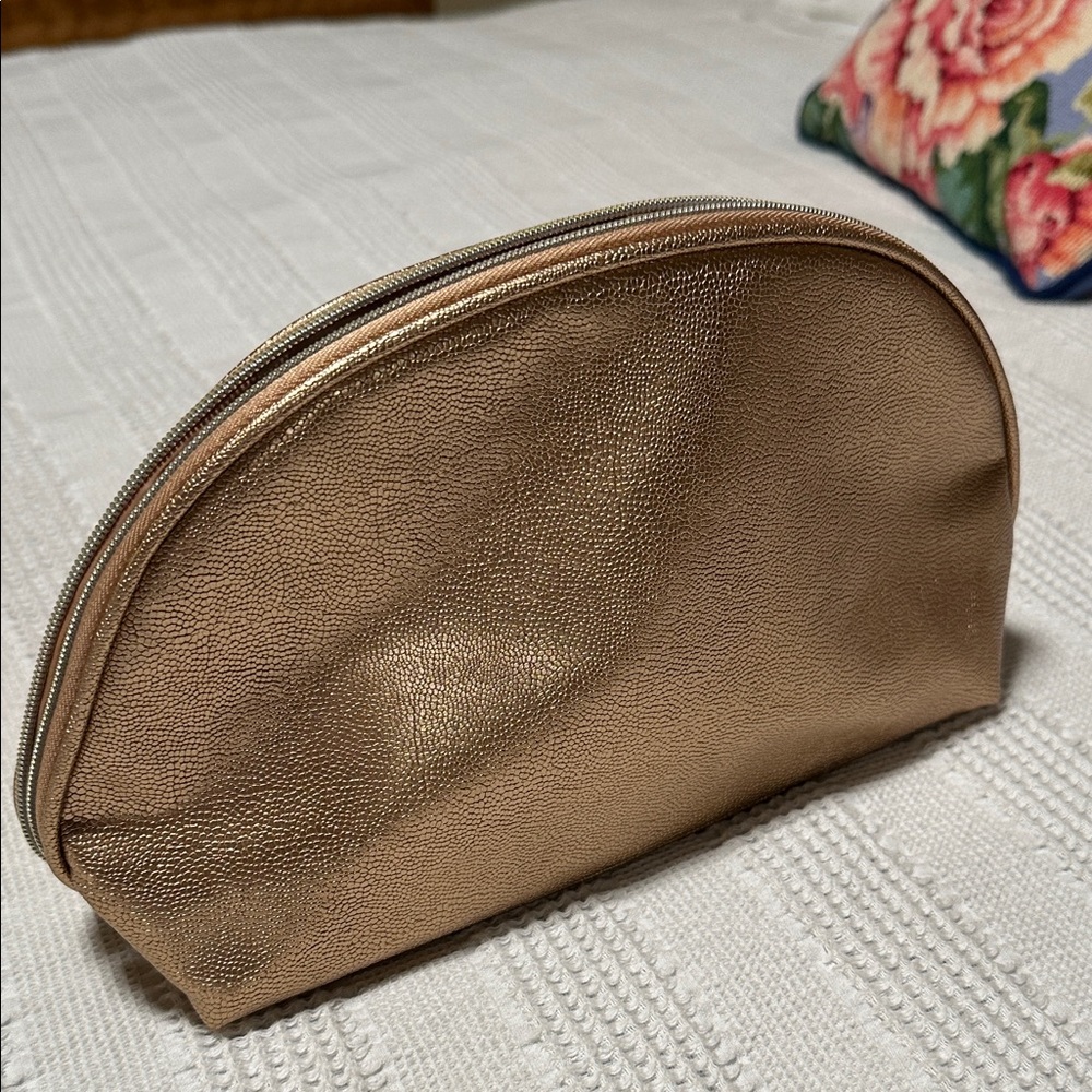 Lancome Elegant Tan Cosmetic Bag